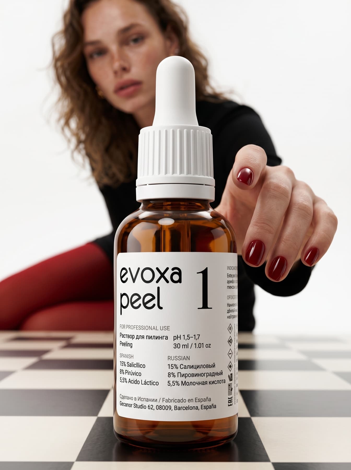 Профессиональная формула EVOXA крупным планом